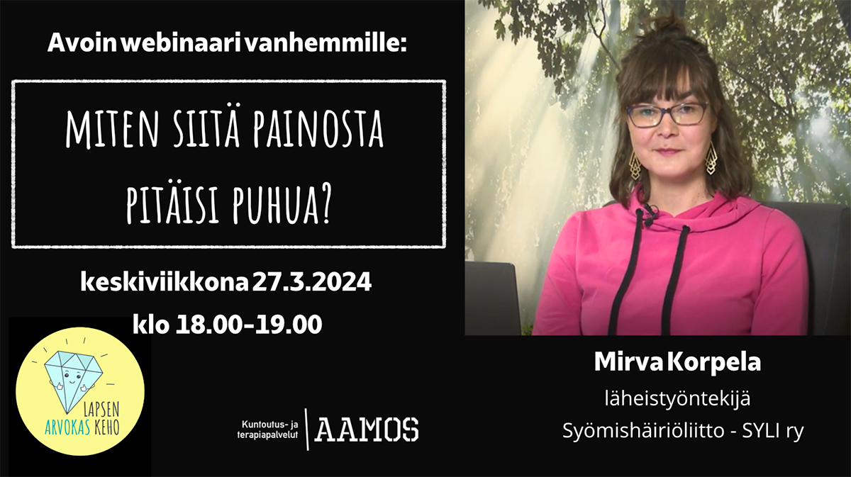 Mirva Korpela webinaari